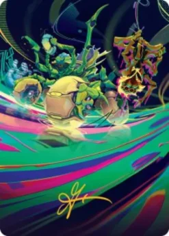 Art Card 48: Thundering Broodwagon - Aetherdrift Art Series