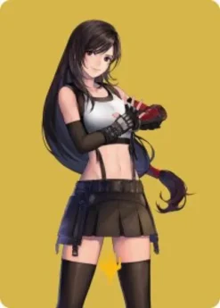 Art Card 52: Tifa, Martial Artist - Final Fantasy Art Series