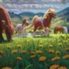 Art Card 01: Troop of Ponies - The Hobbit Art Series