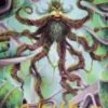 Art Card 53: Verdant Kraken (signed) - Reality Fracture Art Series