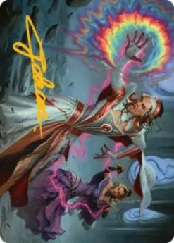 Art Card 29: Vindictive Triumph (signed) - Reality Fracture Art Series