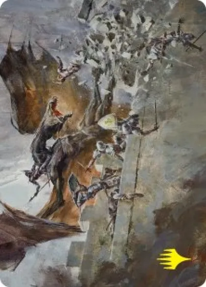 Art Card 31: Witch-king of Angmar (signed) - The Hobbit Art Series
