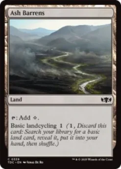 Ash Barrens - Tarkir: Dragonstorm Commander