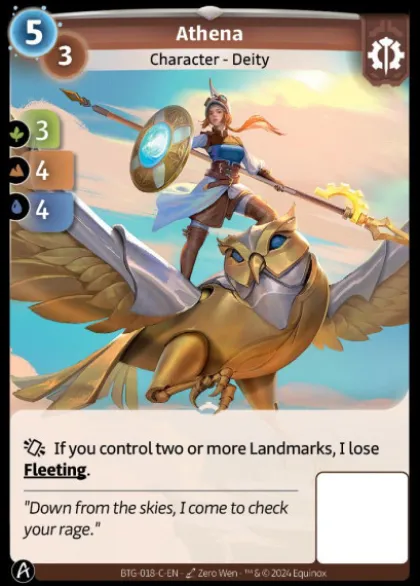 Athena (C) - Altered Kickstarter