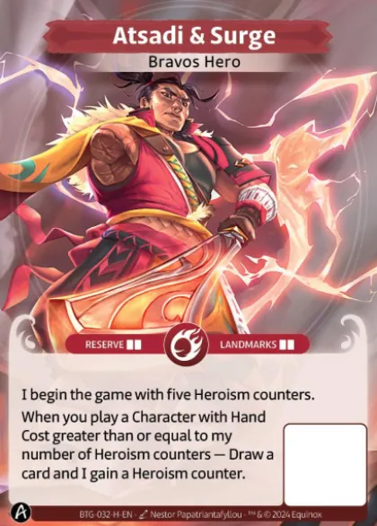 Atsadi & Surge (H) (foil) - Altered Kickstarter
