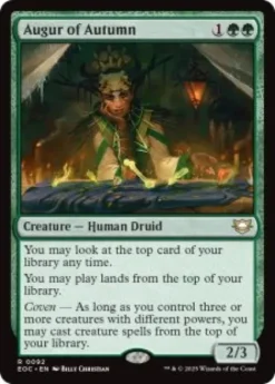 Augur of Autumn - Edge of Eternities Commander
