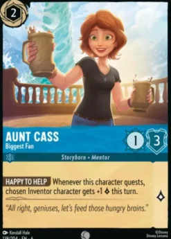 Aunt Cass, Biggest Fan (foil) - Azurite Sea
