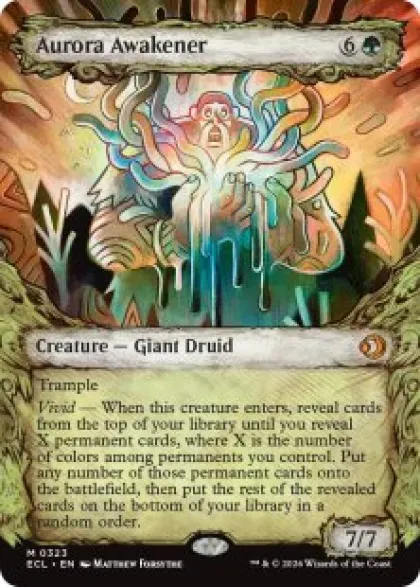 Aurora Awakener (showcase) - Lorwyn Eclipsed Varianten