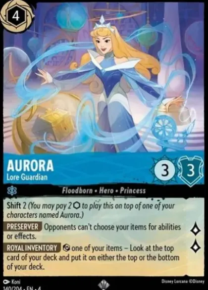 Aurora, Lore Guardian (foil) - Ursula's Return