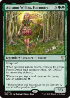 Autumn Willow, Harmony - Mystery Booster Commander Edition