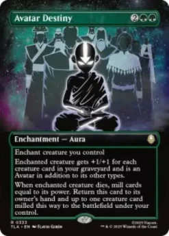 Avatar Destiny (foil) (borderless) - Avatar: The Last Airbender Varianten