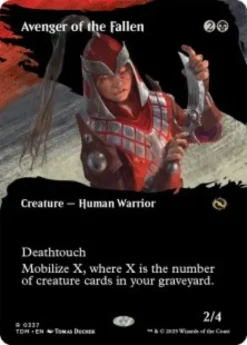 Avenger of the Fallen (foil) (borderless) - Tarkir: Dragonstorm Varianten