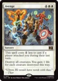 Avenge (surge foil) - Marvel Super Heroes Commander