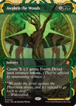 Awaken the Woods (#049) (showcase) - Secrets of Strixhaven Mystical Archive