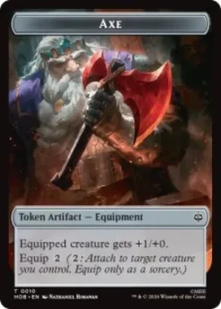 Axe token (foil) - The Hobbit