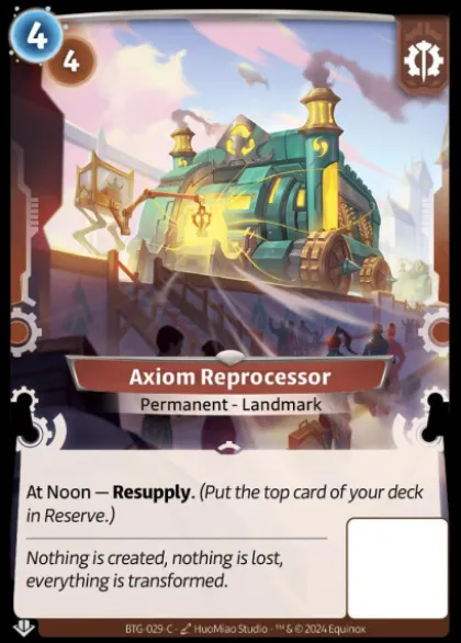 Axiom Reprocessor (C) - Altered Beyond the Gates