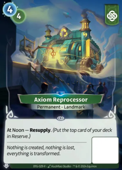 Axiom Reprocessor (F) - Altered Beyond the Gates
