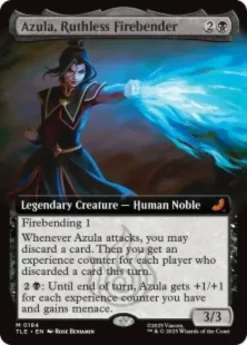 Azula, Ruthless Firebender (foil) (extended art) - Avatar: The Last Airbender Eternal Varianten