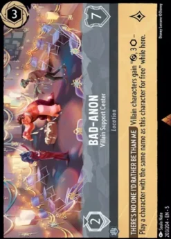 Bad-Anon, Villain Support Center (foil) - Shimmering Skies