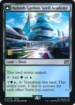 Balamb Garden, SeeD Academy (foil) - Final Fantasy Prerelease Promo's