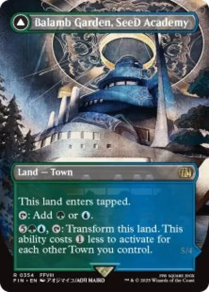 Balamb Garden, SeeD Academy (foil) (borderless) - Final Fantasy Varianten