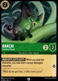 Banzai, Taunting Hyena - Shimmering Skies
