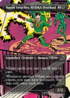 Baron Strucker, HYDRA Overlord (#315) (borderless) - Marvel Super Heroes Varianten