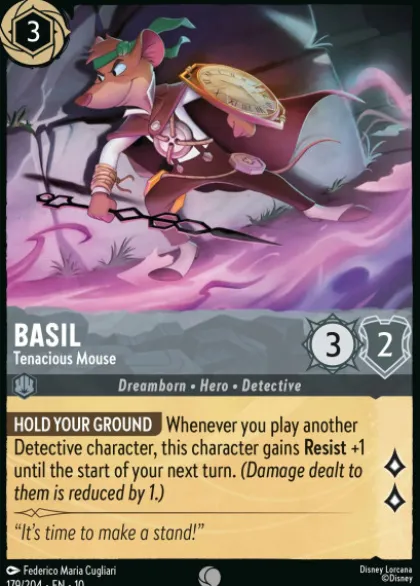 Basil, Tenacious Mouse - Whispers in the Well