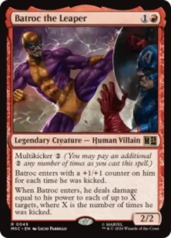 Batroc the Leaper - Marvel Super Heroes Commander