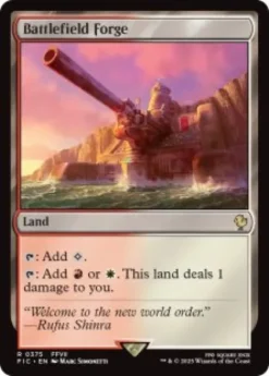 Battlefield Forge (surge foil) - Final Fantasy Commander