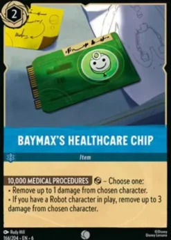 Baymax's Healthcare Chip - Azurite Sea