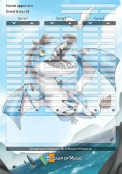 Bazaar of Magic Scoreblock: Blue