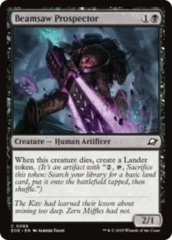 Beamsaw Prospector (foil) - Edge of Eternities