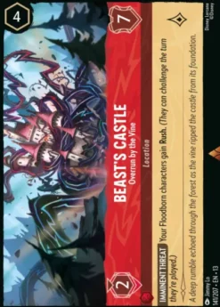 Beast's Castle, Overrun by the Vine (foil) - Attack of the Vine