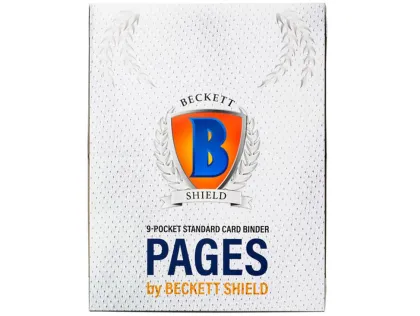 Beckett Shield - 9 Pocket Pages Top Loading: Clear (100 stuks)