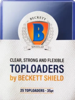 Beckett Shield - Toploaders: 35pt Clear (25 stuks)