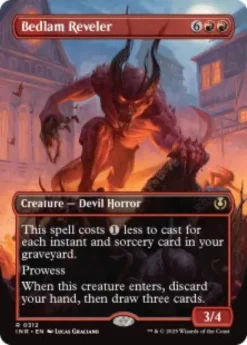 Bedlam Reveler (#312) (borderless) - Innistrad Remastered Varianten
