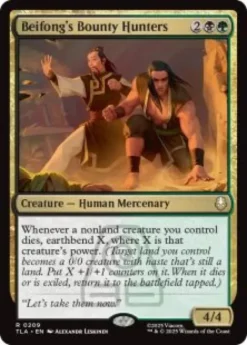 Beifong's Bounty Hunters (foil) - Avatar: The Last Airbender