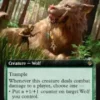 Bejeweled Warg (extended art) - The Hobbit Varianten