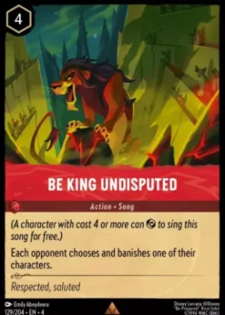 Be King Undisputed (foil) - Ursula's Return