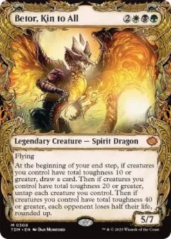 Betor, Kin to All (#308) (foil) (showcase) - Tarkir: Dragonstorm Varianten