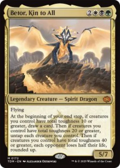Betor, Kin to All (foil) - Tarkir: Dragonstorm