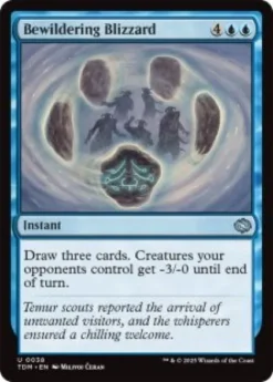 Bewildering Blizzard (foil) - Tarkir: Dragonstorm