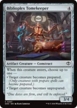 Biblioplex Tomekeeper (foil) - Secrets of Strixhaven