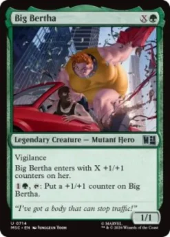 Big Bertha (foil) - Marvel Super Heroes Commander