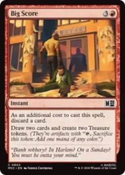 Big Score (foil) - Marvel Super Heroes Commander