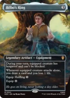 Bilbo's Ring (#41) (borderless) - The Hobbit Eternal