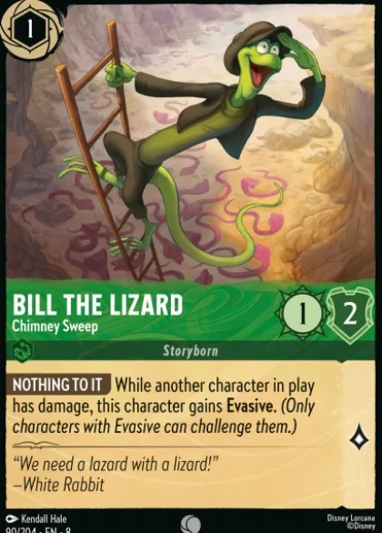 Bill the Lizard, Chimney Sweep - Reign of Jafar