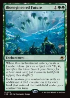 Bioengineered Future (foil) - Edge of Eternities Planeswalker Stamped