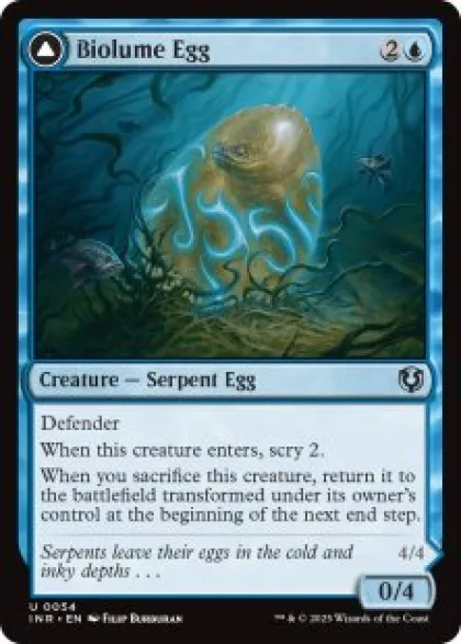 Biolume Egg (foil) - Innistrad Remastered